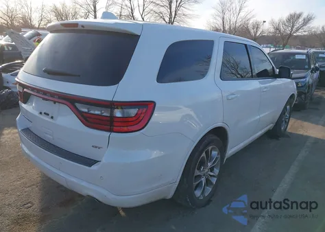 2019 Dodge Durango Gt Plus Rwd z USA, uszkodzony, nr VIN 1C4RDHDGXKC721168